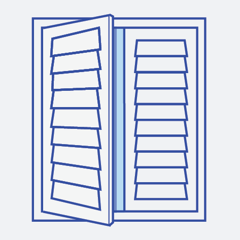 Full Height Shutters